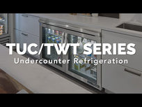 True Mesa Refrigerada 2 Puertas Solidas TWT-48F-HC Nuevo